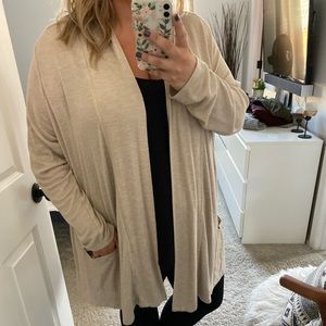 Long loose Shall Sweater